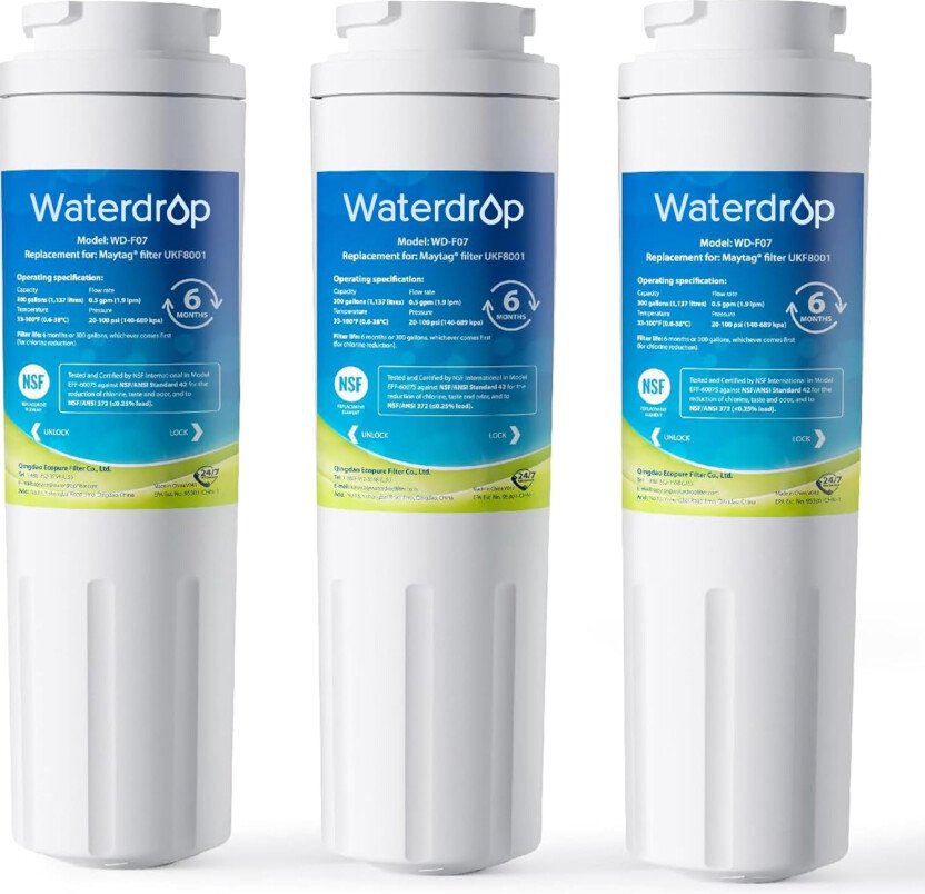 Best Whirlpool Fridge Water Filter Replacement (WaterDrop)